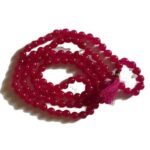 Lal Hakik Mala Red Rosary Ganth Wali-Original