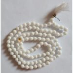 Safed Hakik Mala White Rosary Ganth Wali-Original